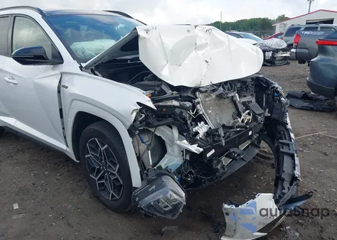 2024 Hyundai Tucson Hybrid N Line from USA, damaged, VIN KM8JFCD17RU170929